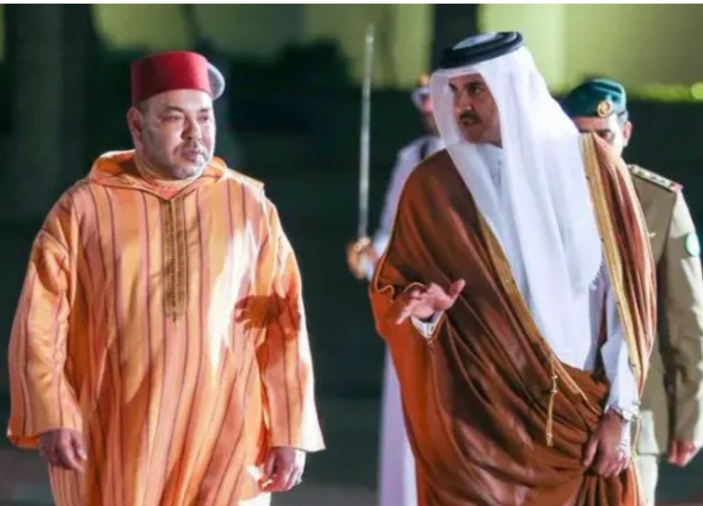 الملك يوجه برقية تهنئة لأمير دولة قطر بهذه المناسبة