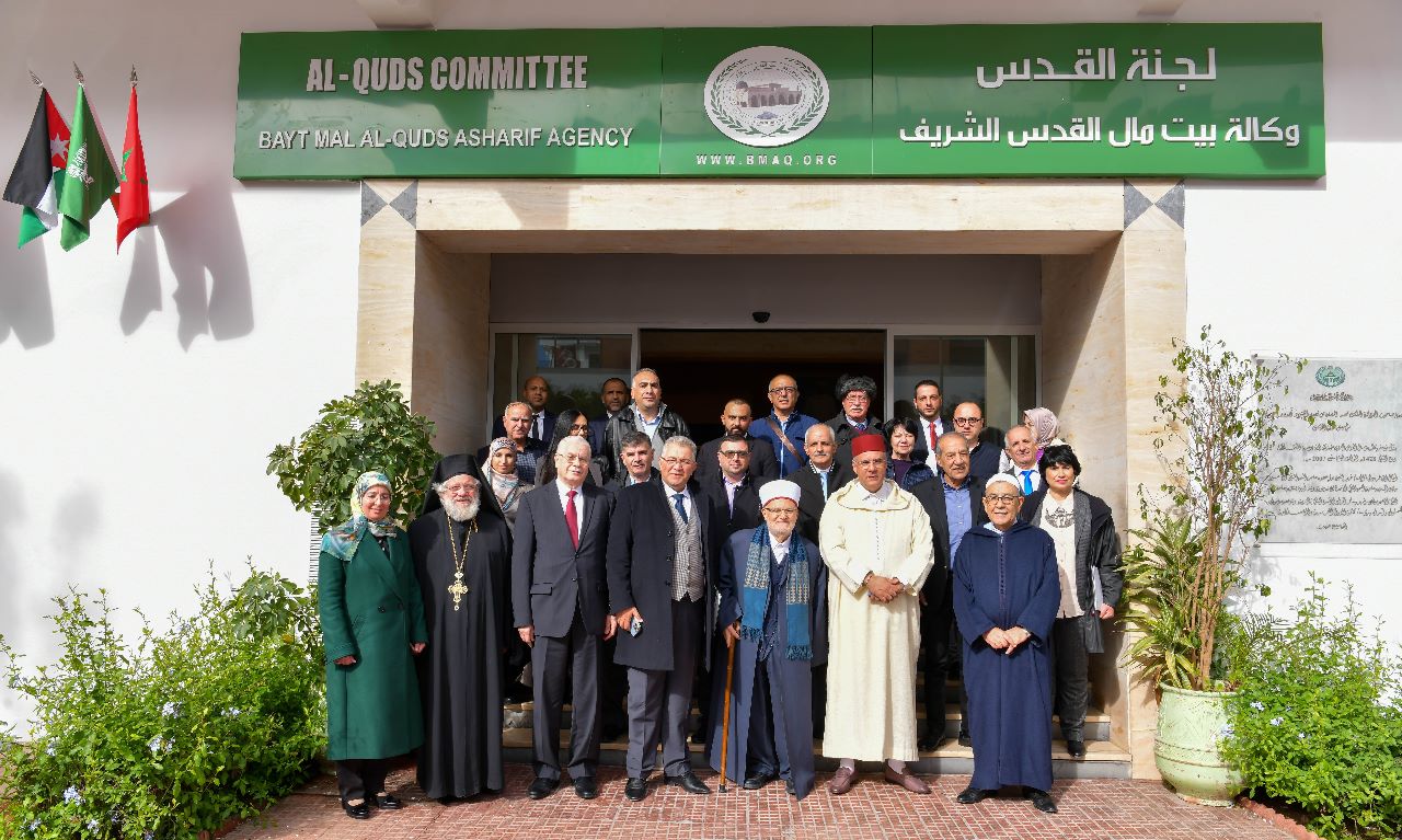 أنشطة مكثفة لوفد الشخصيات الفلسطينية المدعوة لاحتفالات اليوبيل الفضي لبيت مال القدس (صور)